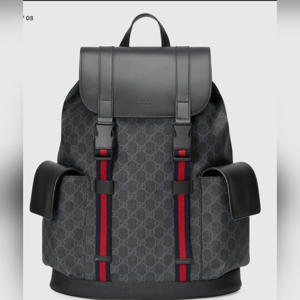 Vintage Authentic Gucci Supreme Backpack